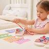 Viga Toys VIGA Mokymės raištelių rišimo 3+