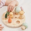 Viga Toys VIGA POLARB medinis dėlionės rūšiuoklis Miško medžiai mokymasis skaičiuoti 1-9 18+
