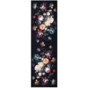 Virtuvės kilimas Juoda 300 x 60 cm Aksomas