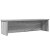 Virtuvės lentyna, sukraunama, pilkas, 50x15x16cm, mediena