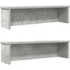 Virtuvės lentynos, sukraunamos, 2 vnt., betono, 50x15x16cm