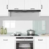 Virtuvės atbraila 2 pcs Balta 80 x 50 cm grūdintas stiklas
