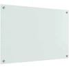 Virtuvės atbraila 2 pcs Balta 90 x 60 cm grūdintas stiklas