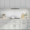 Virtuvės atbraila 2 pcs Skaidrus 100 x 50 cm grūdintas stiklas