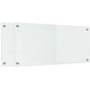 Virtuvės atbraila 2 pcs Skaidrus 90 x 40 cm grūdintas stiklas
