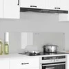 Virtuvės atbraila 2 pcs Skaidrus 70 x 40 cm grūdintas stiklas