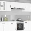 Virtuvės atbraila 2 pcs Skaidrus 120 x 40 cm grūdintas stiklas