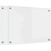 Virtuvės atbraila 2 pcs Skaidrus 70 x 50 cm grūdintas stiklas