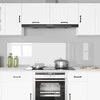 Virtuvės atbraila 2 pcs Skaidrus 90 x 50 cm grūdintas stiklas