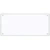 Virtuvės atbraila 2 pcs Skaidrus 90 x 40 cm grūdintas stiklas