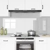 Virtuvės atbraila 2 pcs Skaidrus 80 x 60 cm grūdintas stiklas