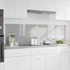Virtuvės atbraila 2 pcs Šviesiai pilka 90 x 50 cm