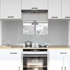 Virtuvės atbraila 2 pcs Šviesiai pilka 80 x 60 cm