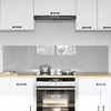 Virtuvės atbraila 2 pcs Šviesiai pilka 80 x 40 cm