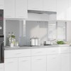 Virtuvės atbraila 2 pcs Šviesiai pilka 90 x 60 cm