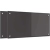 Virtuvės atbraila 2 pcs Tamsiai pilka 80 x 40 cm