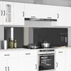 Virtuvės atbraila 2 pcs Tamsiai pilka 110 x 60 cm