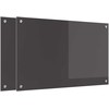 Virtuvės atbraila 2 pcs Tamsiai pilka 80 x 50 cm