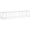 Vištų kiemas Sidabrinė 500 x 100 x 100 cm Galvanizuotas plienas
