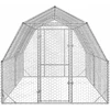 Vištų voljeras, 2,5x4x2,25 m, cinkuotas plienas