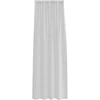 Voile Užuolaida 2 pcs Šviesiai pilka 260 x 140 cm Poliesteris