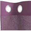 Voile užuolaidos su įvorėmis, 2vnt., violetinės sp., 140x300cm