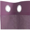 Voile užuolaidos su įvorėmis, 2vnt., violetinės sp., 140x140cm