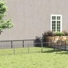 Voljeras šunims, sidabrinės spalvos, 21m², plienas
