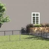 Voljeras šunims, sidabrinės spalvos, 24m², plienas