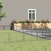 Voljeras šunims, sidabrinės spalvos, 81m², plienas