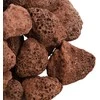 Vulkaninės uolienos, raudonos spalvos, 10 kg, 3-5 cm