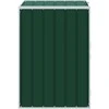 Wheelie Bin saugykla vienai šiukšliadėžei žaliai 72x81x115 cm