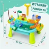 WOOPIE 4-in-1 Vandens stalas Žvejybos žaidimas Kriauklė Vandens čiuožykla Gėlė