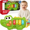 WOOPIE BABY interaktyvus muzikinis krokodilas su garsais ir šviesomis 18m+