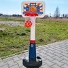 Woopie krepšinio rinkinys 99 - 125 cm su kamuoliu ir pompa