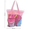 WOOPIE Sandbox Set with Boat and Bag Accessories 9 pcs Rožinė Beach