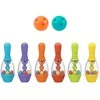 Boulingas spalvingas vaikams WOOPIE 8 vnt.