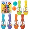 Boulingas spalvingas vaikams WOOPIE 8 vnt.
