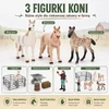 WOOPIE ūkio žirgų figūrėlių rinkinys Little Farmer 11 vnt. su priedais