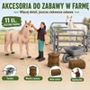 WOOPIE ūkio žirgų figūrėlių rinkinys Little Farmer 11 vnt. su priedais