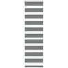 Zebra žaliuzės tamsiai pilka 40x100 cm audinio plotis 35,9 cm