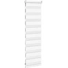 zebrinės žaliuzės 45x100 cm audinio plotis 40,9 cm poliesteris