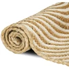 Kilimas Balta 80 x 250 cm Džiutas