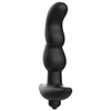 Addicted Toys Anal Massager Model 2 - Juodas, Vibrating Silicone, 8x1.5cm