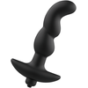 Addicted Toys Anal Massager Model 2 - Juodas, Vibrating Silicone, 8x1.5cm