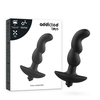 Addicted Toys Anal Massager Model 2 - Juodas, Vibrating Silicone, 8x1.5cm