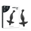 Addicted Toys Model 1 Intimate Juodas Vibrating Silicone Massager 8x1.5cm