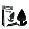 Addicted Toys Intimate Cone Plug 6.5cm - Flexible Ergonomic Design, Juodas