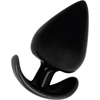 Addicted Toys Intimate Cone Plug 6.5cm - Flexible Ergonomic Design, Juodas