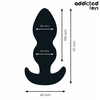 Addicted Toys Silicone Plug Large 11.7cm - Ergonomic Shape, Medical Grade
